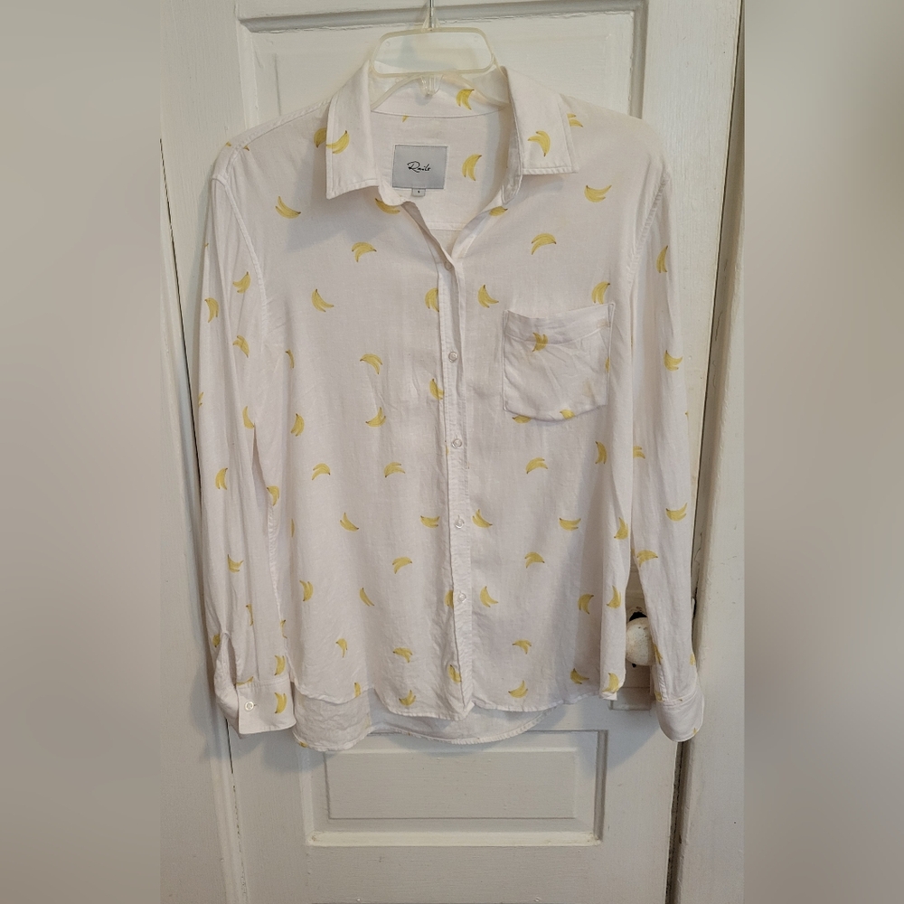 Rails Banana Blouse Size Small - image 3